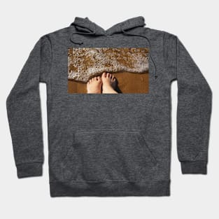 Feet at the Beach Hoodie